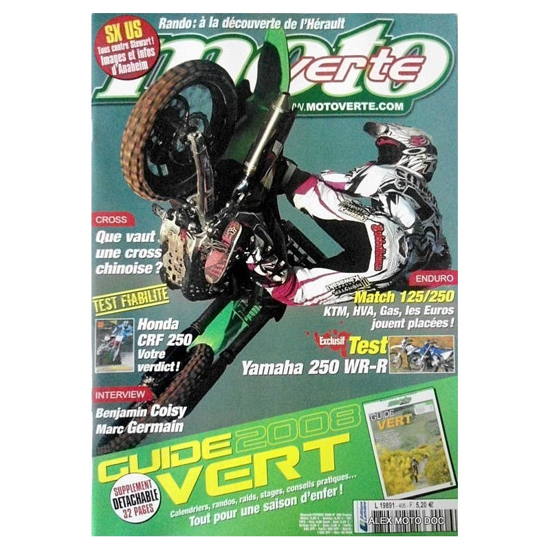 Moto Verte n° 406